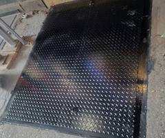 Greenwich St, Manhattan — sidewalk door installation NYC