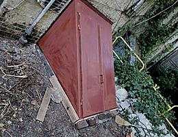 Sloped bulkhead cellar door installation, NYC