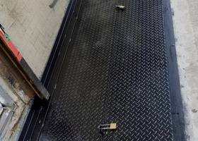 Finished — cellar door — sidewalk door installation NYC
