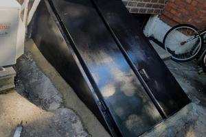 Laurelton, Queens — sidewalk door installation NYC