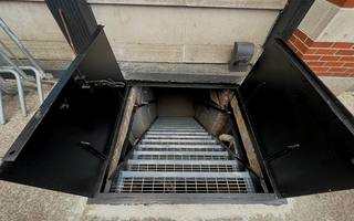 Fresh Meadows, Queens — sidewalk door installation NYC